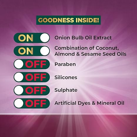 Vasmol Onion Hair Oil